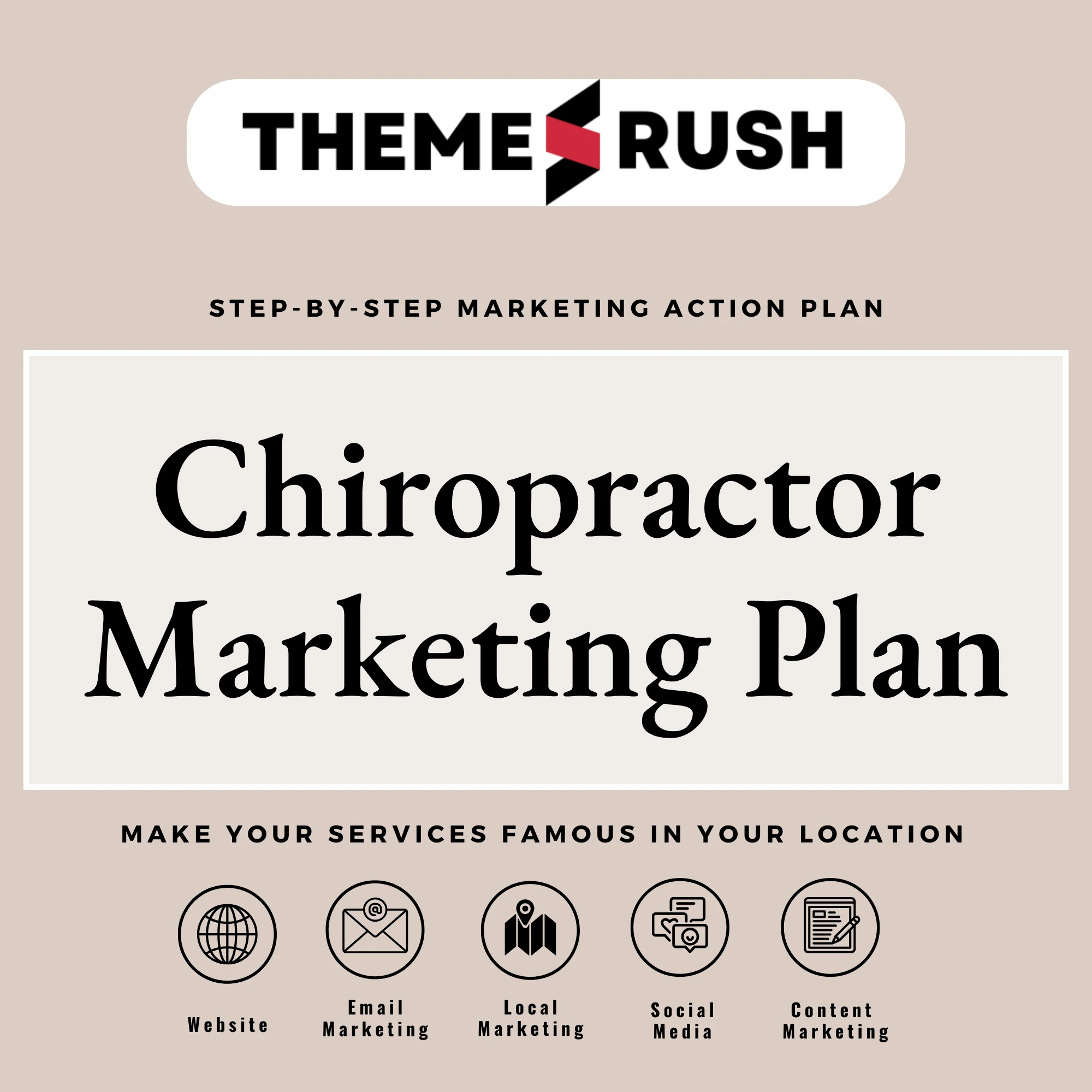 Chiropractor-&-Therapist-Marketing-Plan Chiropractor Marketing Plan