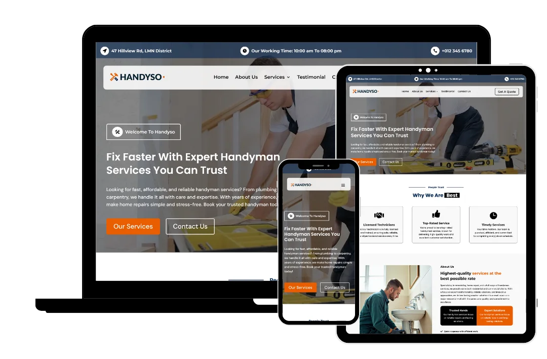 Handyman-Website-Design Handyman Website Design