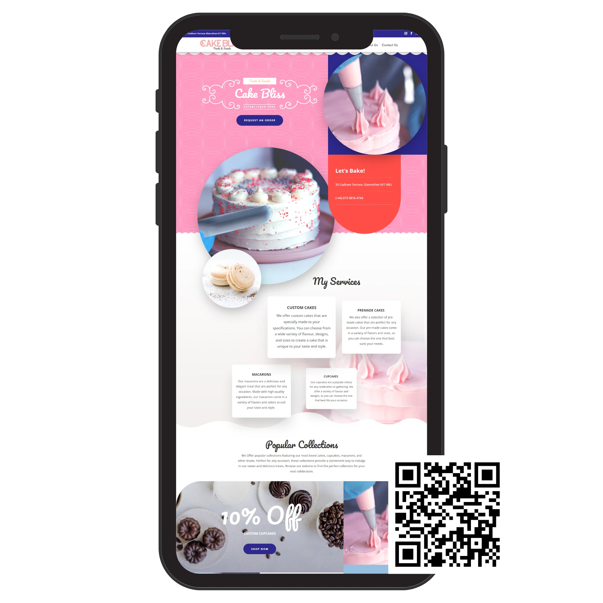 Cake-Bakery-Website-Wordpress-Design Cake Bakery Website WordPress Design