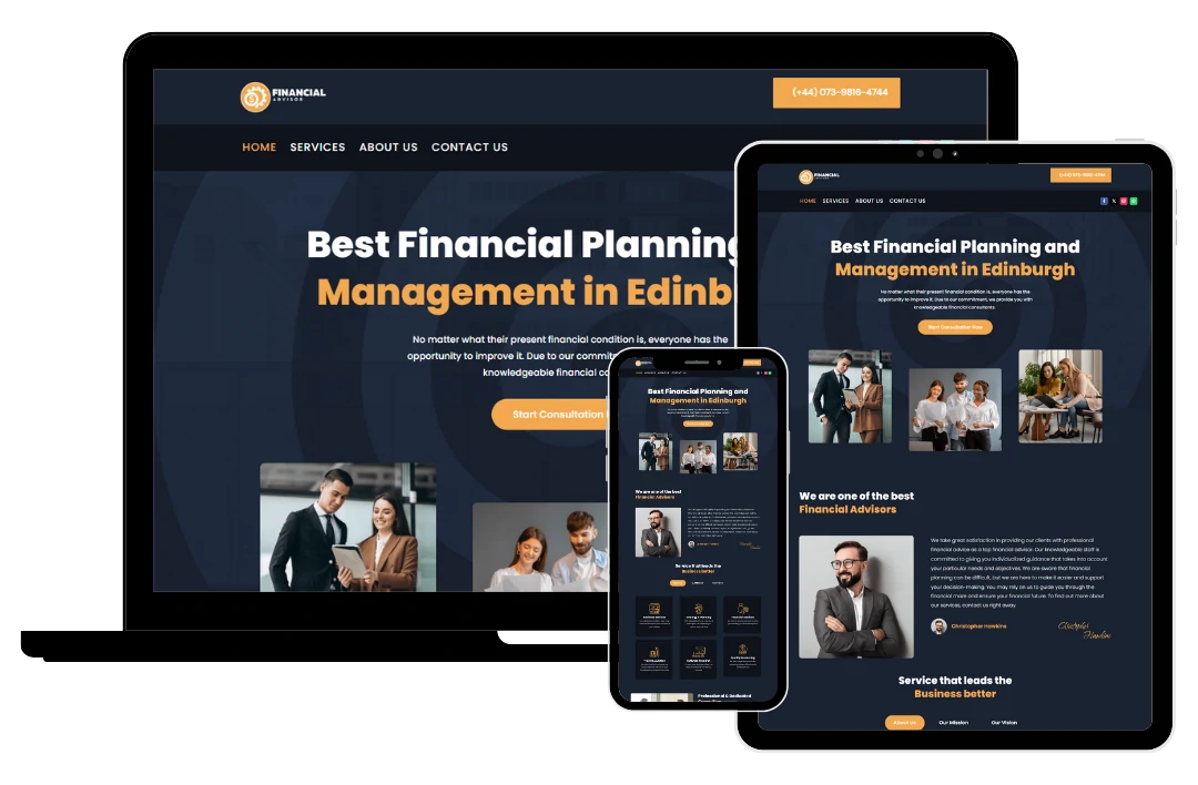 Financial-Advisor-Wordpress-Website Financial Advisor WordPress Website
