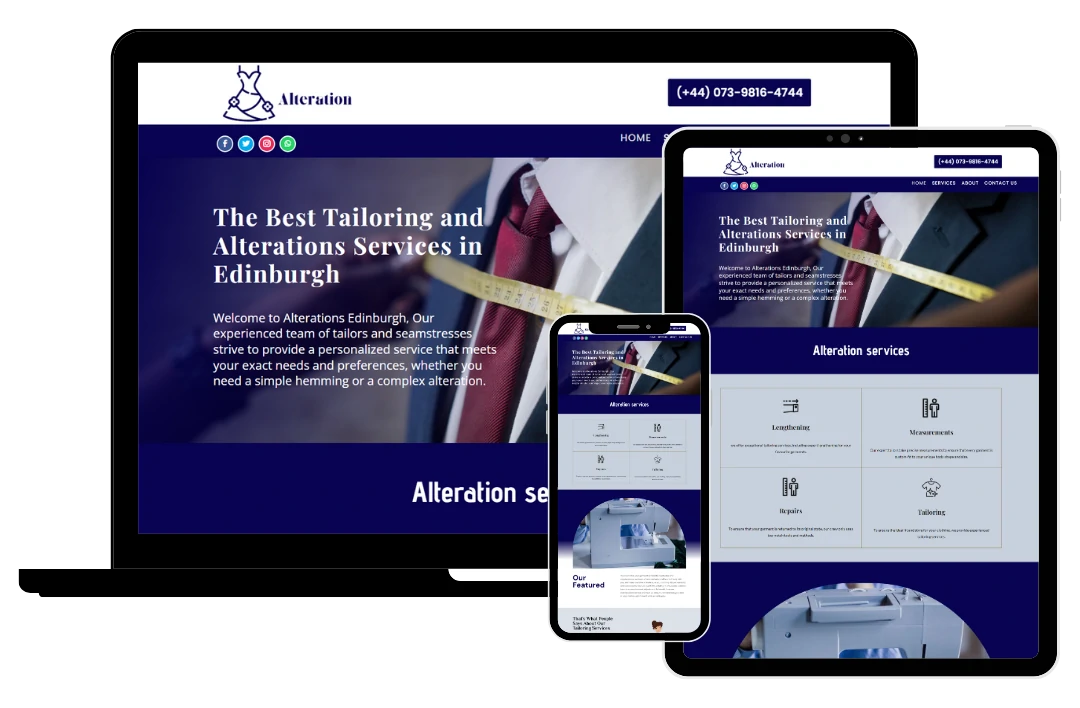 Tailor-Wordpress-Website Tailor WordPress Website