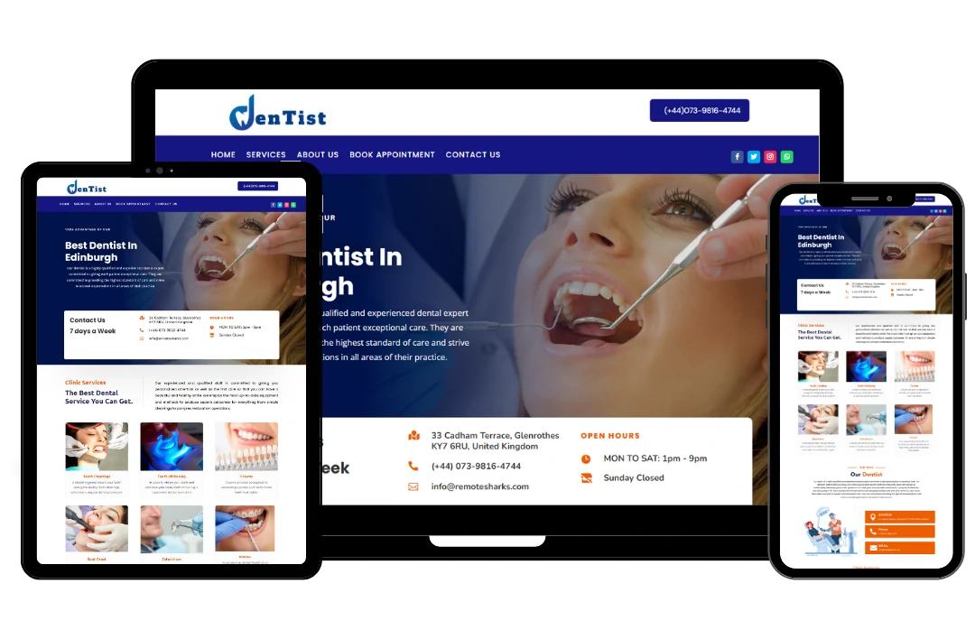 The-Wordpress-Dentist-Website The WordPress Dentist Website