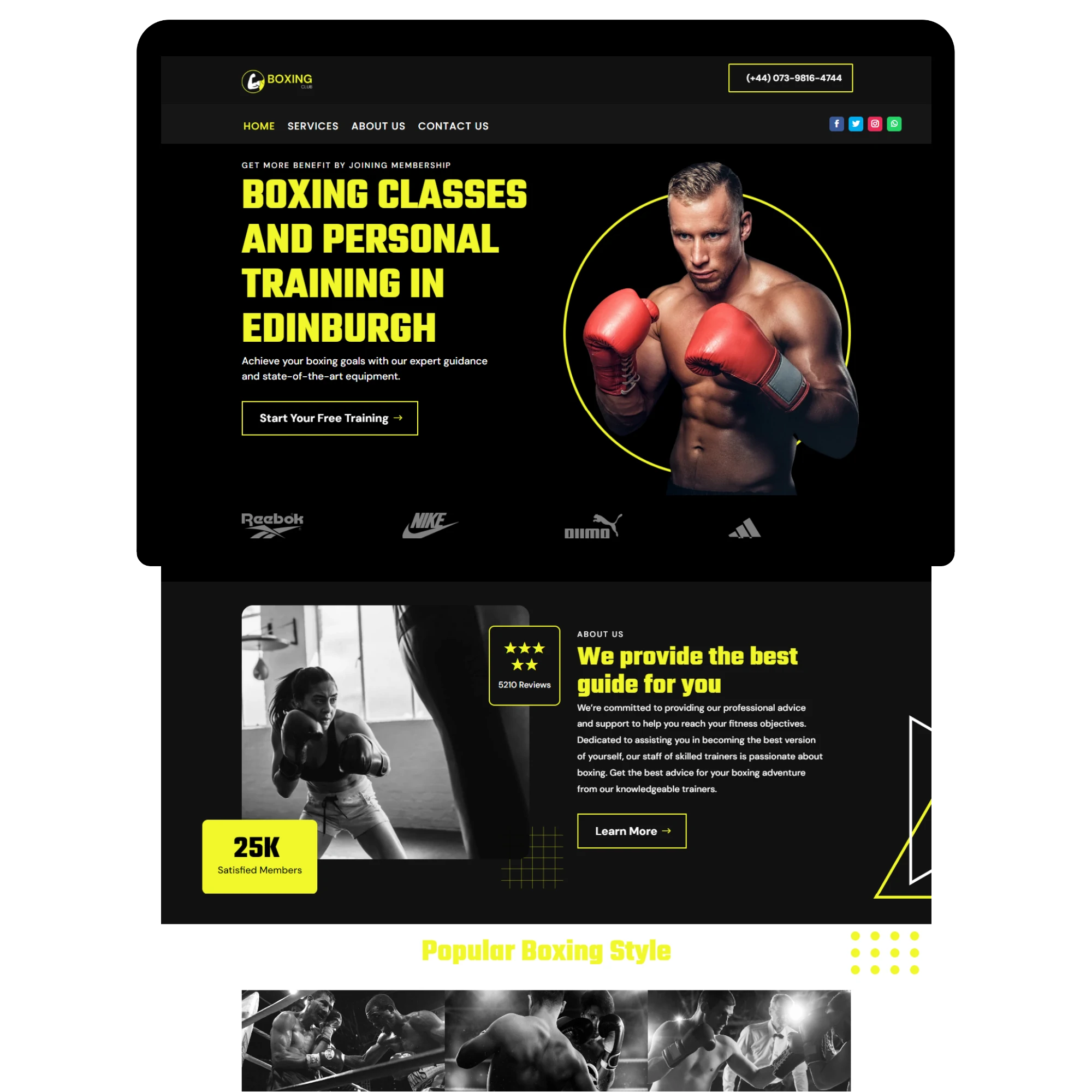 Wordpress-Design-Boxing-Coach-Template Wordpress Design Boxing Coach Template