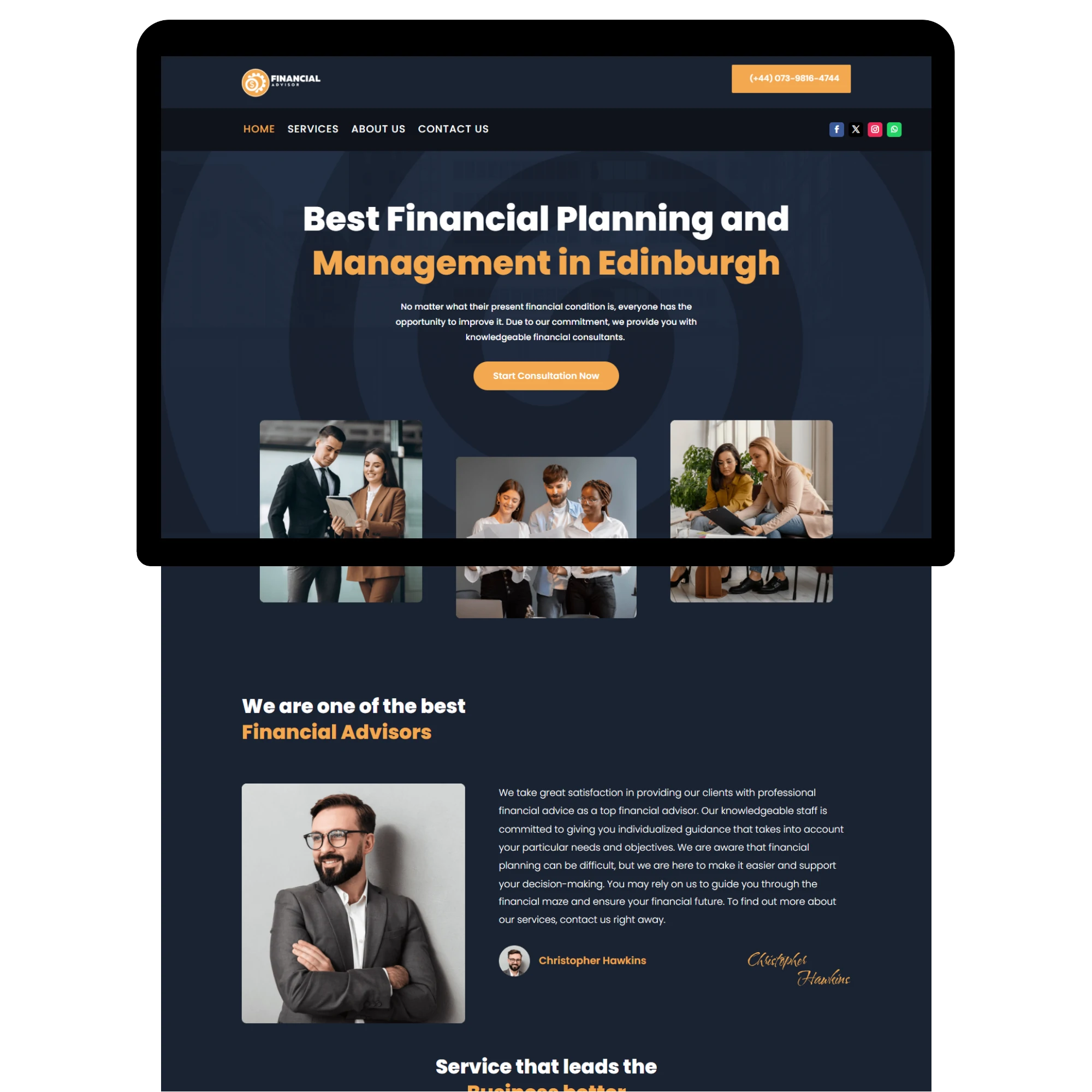 Wordpress-Design-Financial-Advisor-Template Wordpress Design Financial Advisor Template