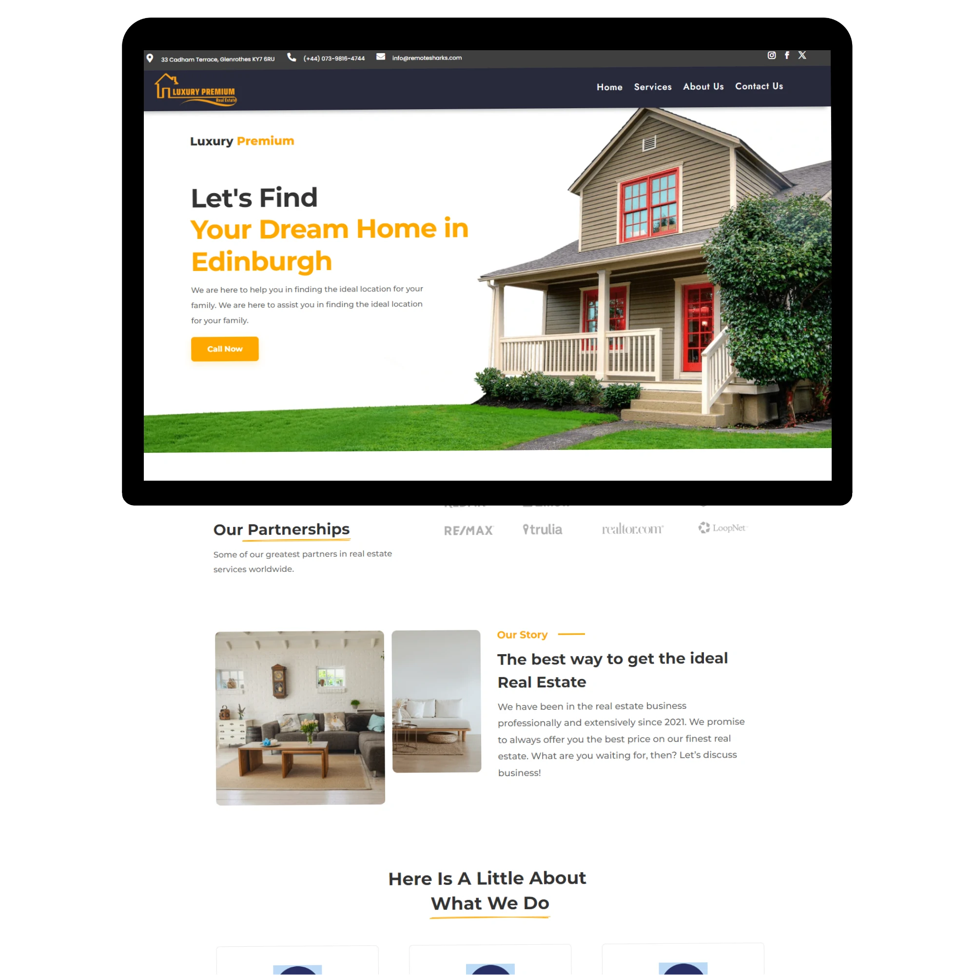 Wordpress-Design-Real-Estate-Template Wordpress Design Real Estate Template