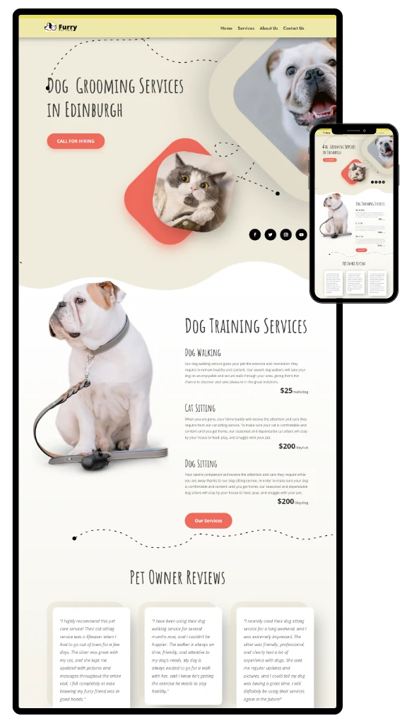 Wordpress-Dog-Walking-Website Wordpress Dog Walking Website