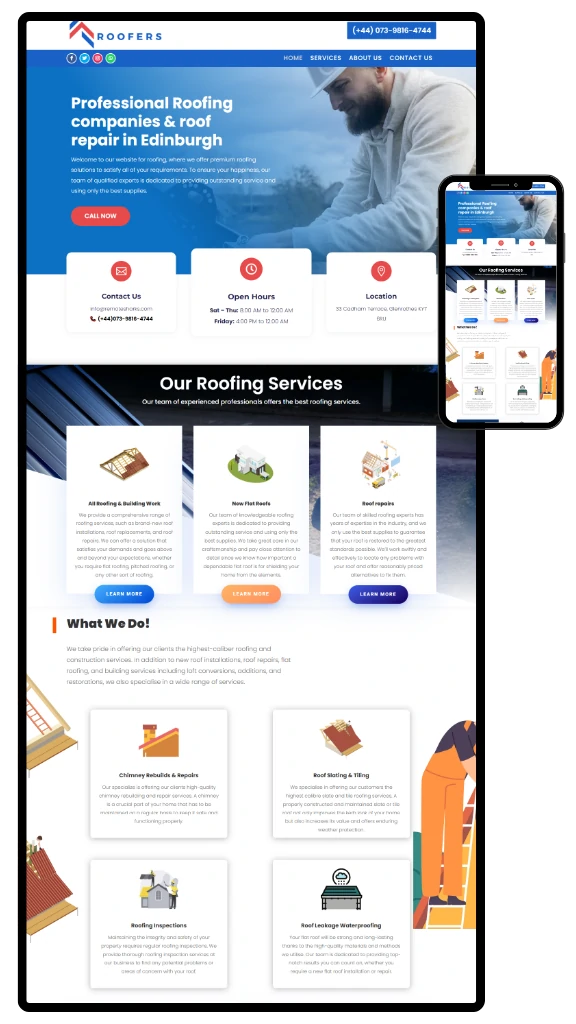 Wordpress-Roofer-Website Wordpress Roofer Website