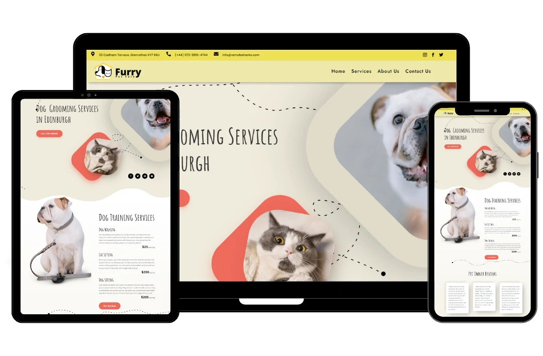 Wordpress-pet-Walking-Website Wordpress pet Walking Website