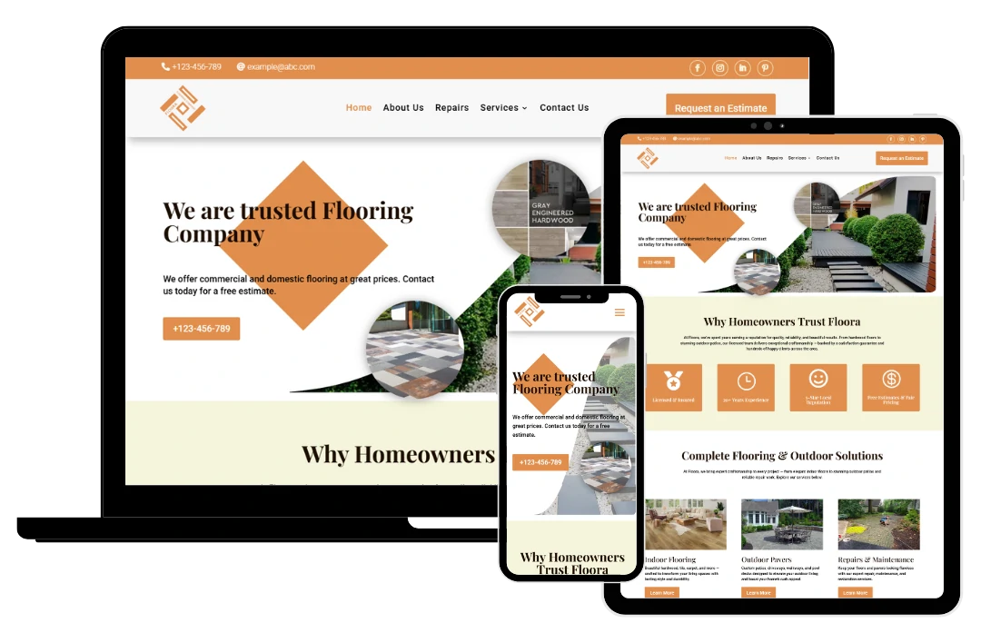 Flooring-WordPress-Website flooring website