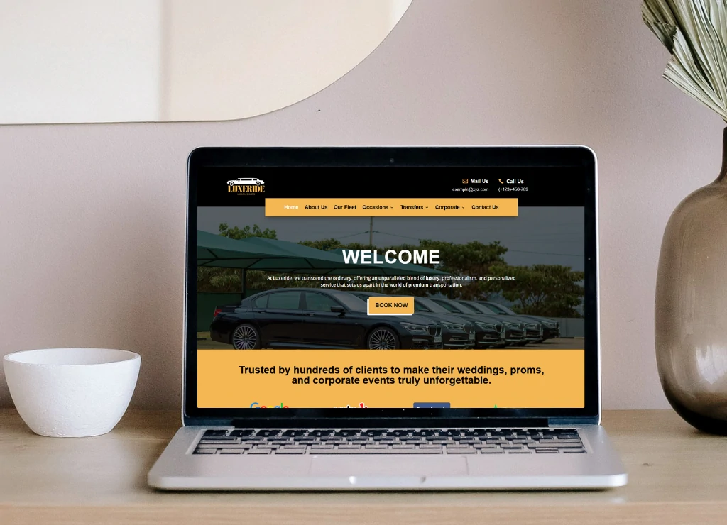 Wordpress-Car-Rental-Website limousine website design
