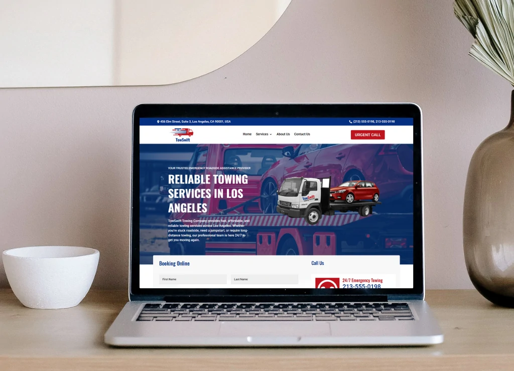Wordpress-Towing-Website Wordpress Towing Website