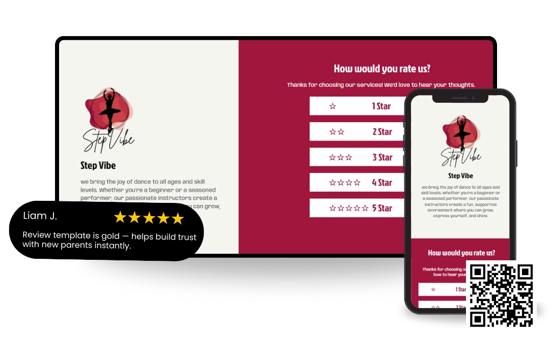 dance-instructor-website-template Dance Studio WordPress Website
