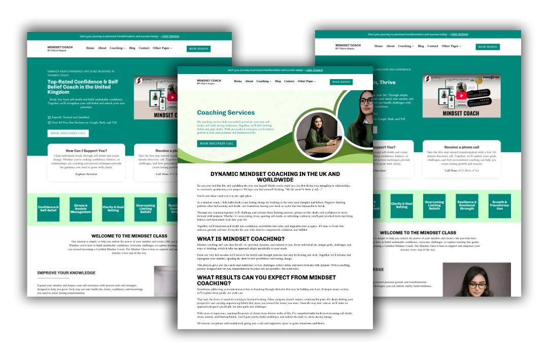 hvac service and location pages