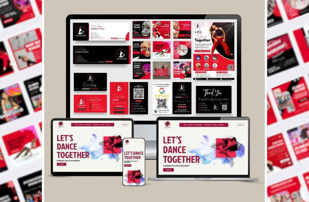 Dance Studio Templates