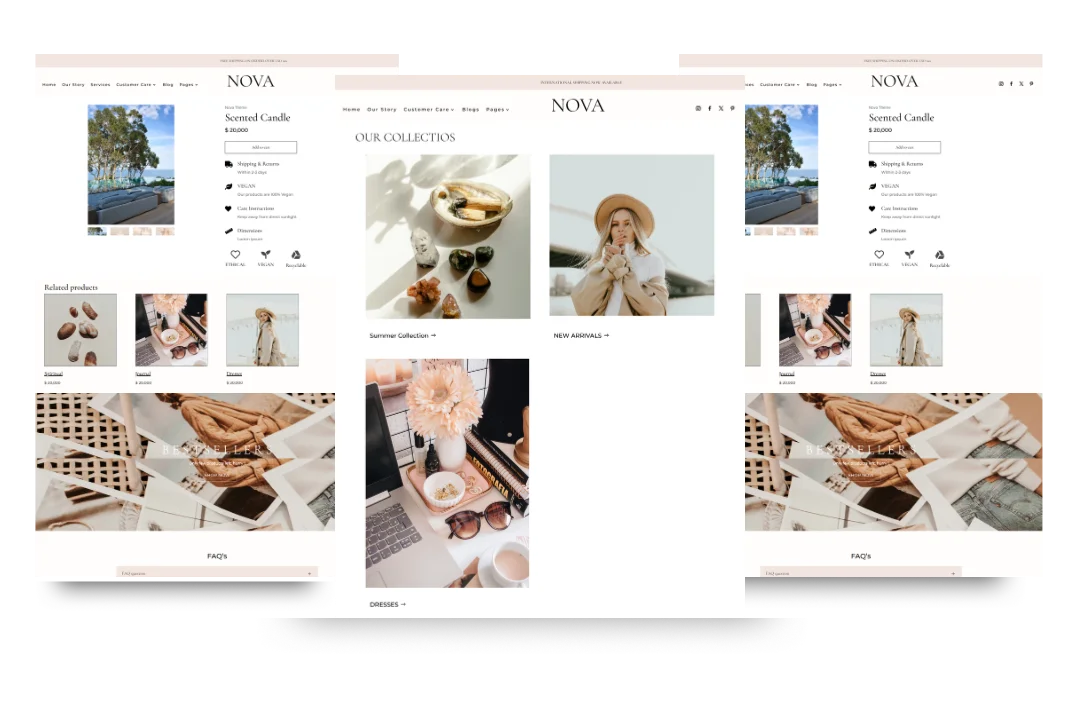 hvac service and location pages