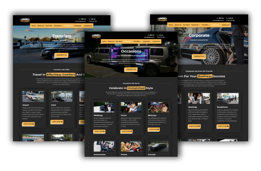 hvac service and location pages