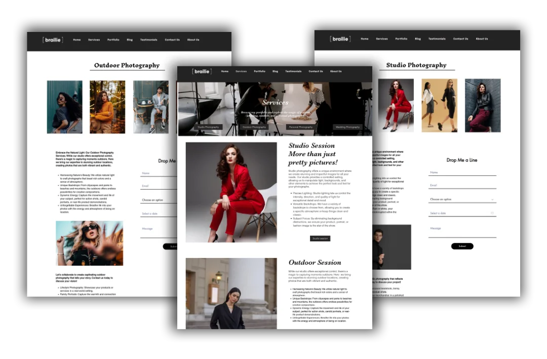 hvac service and location pages