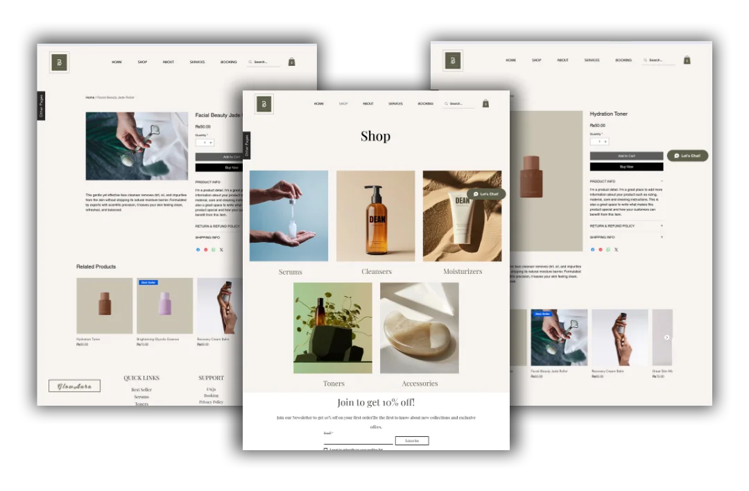 hvac service and location pages