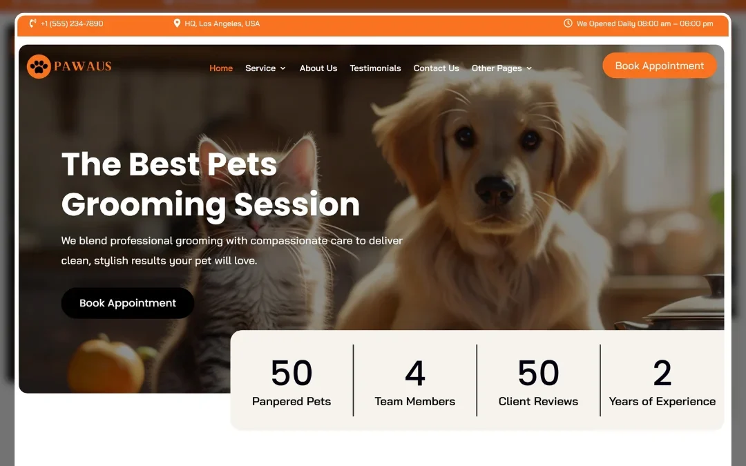 Why Most Pet Care Websites Fail to Build Trust in 5 Seconds