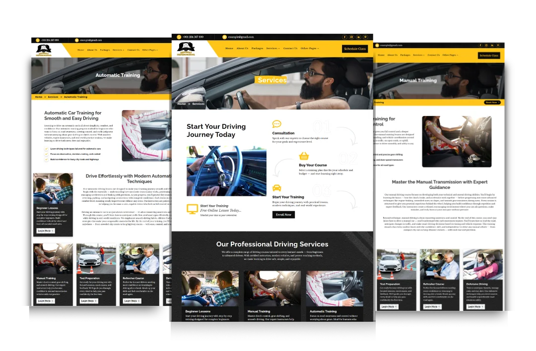 hvac service and location pages
