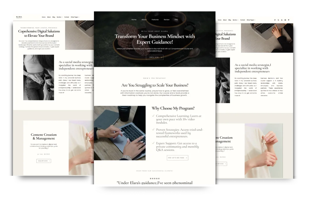 hvac service and location pages