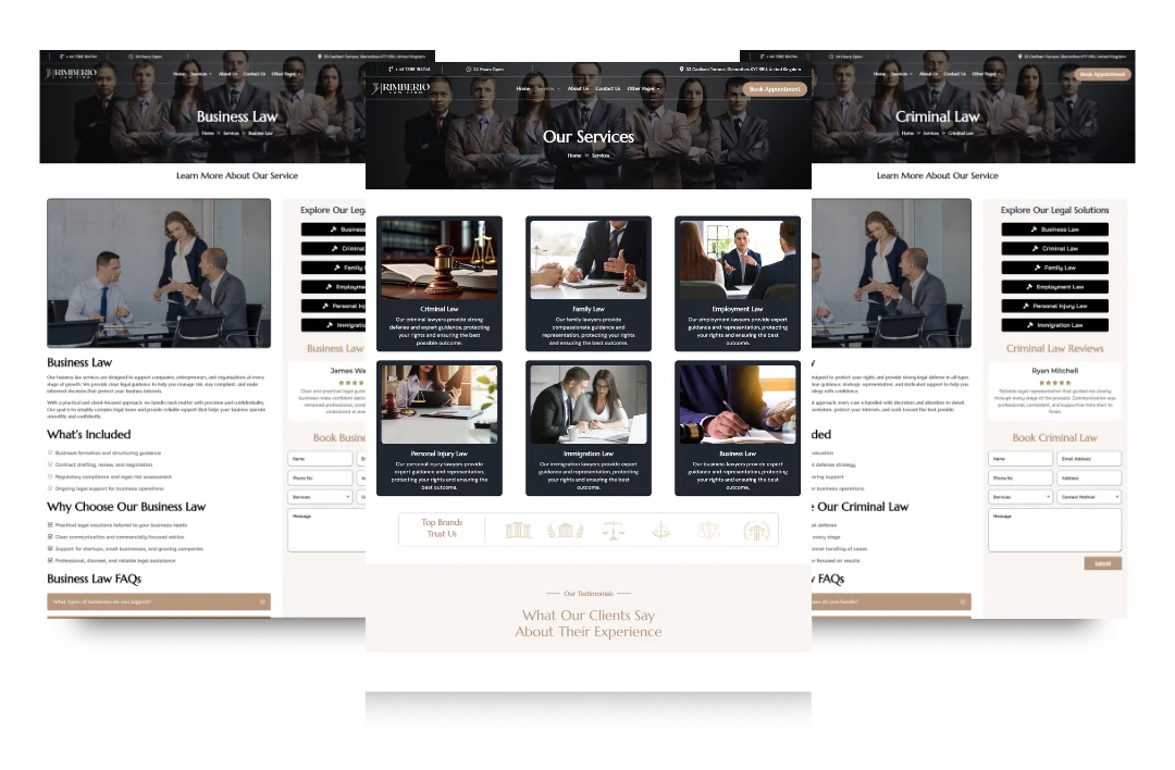 hvac service and location pages