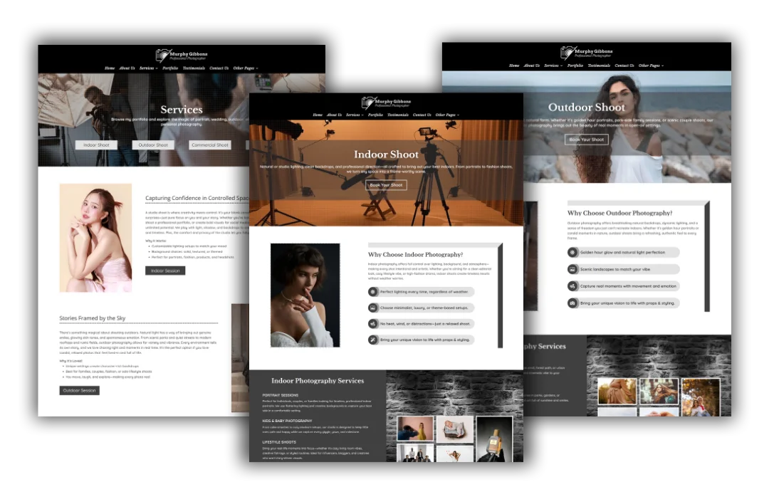 hvac service and location pages