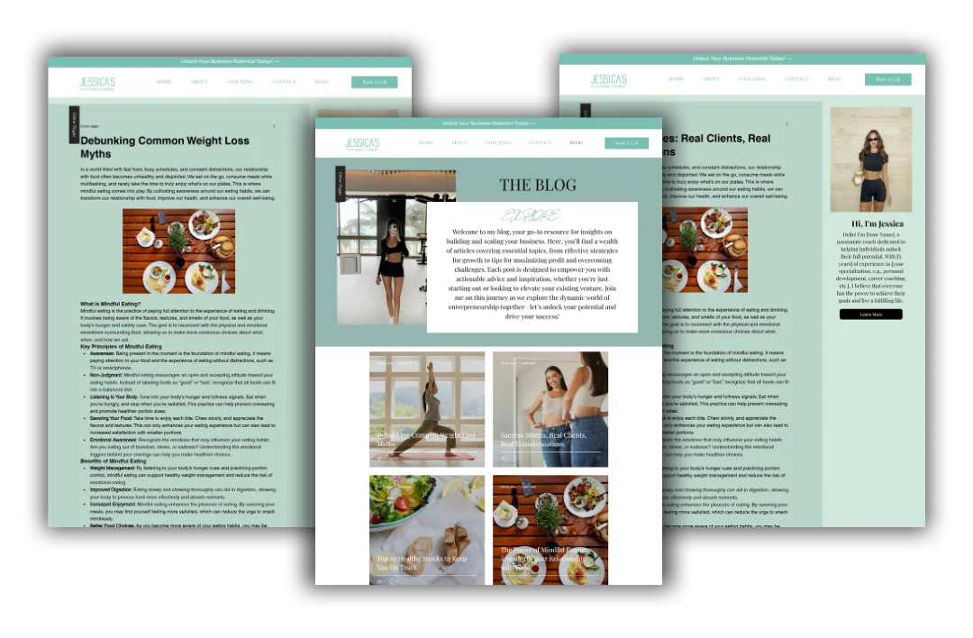 hvac service and location pages