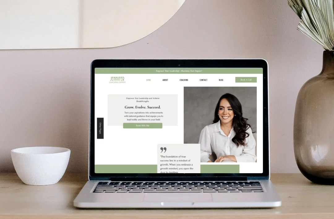 Executive Coach Wix Website Template for Coaches & Consultants - Image 2