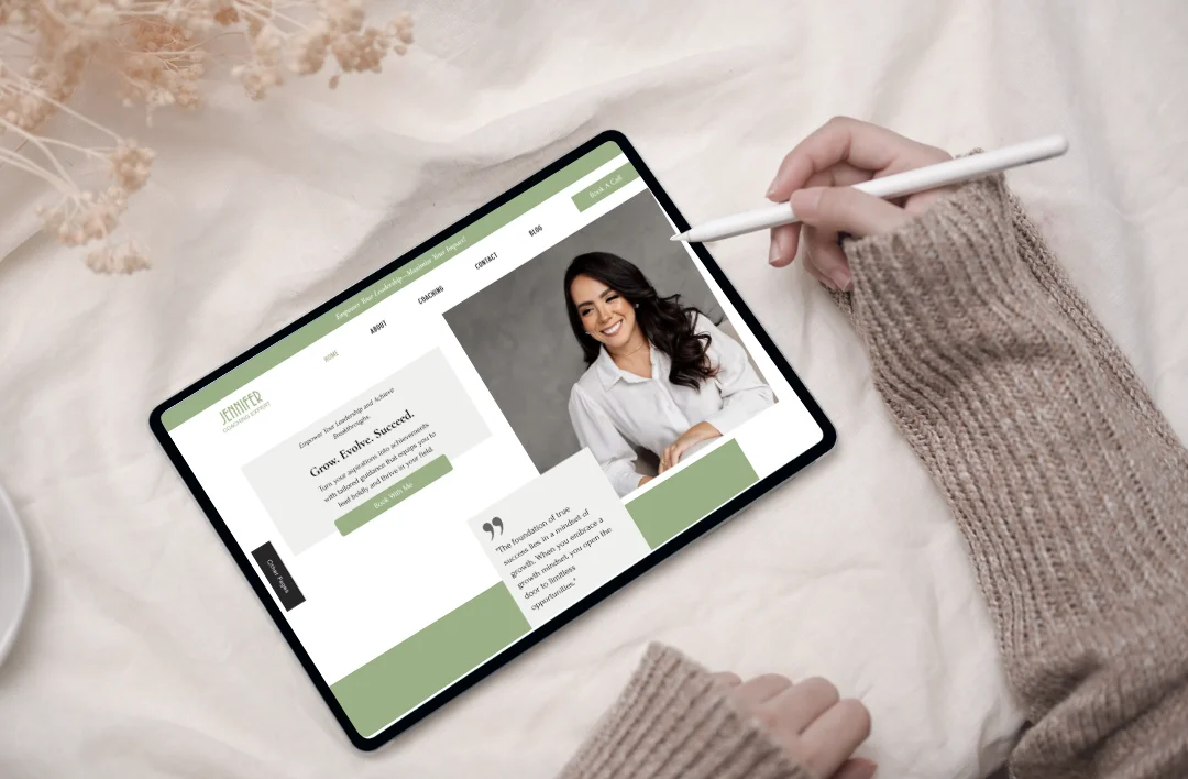 Executive Coach Wix Website Template for Coaches & Consultants - Image 4